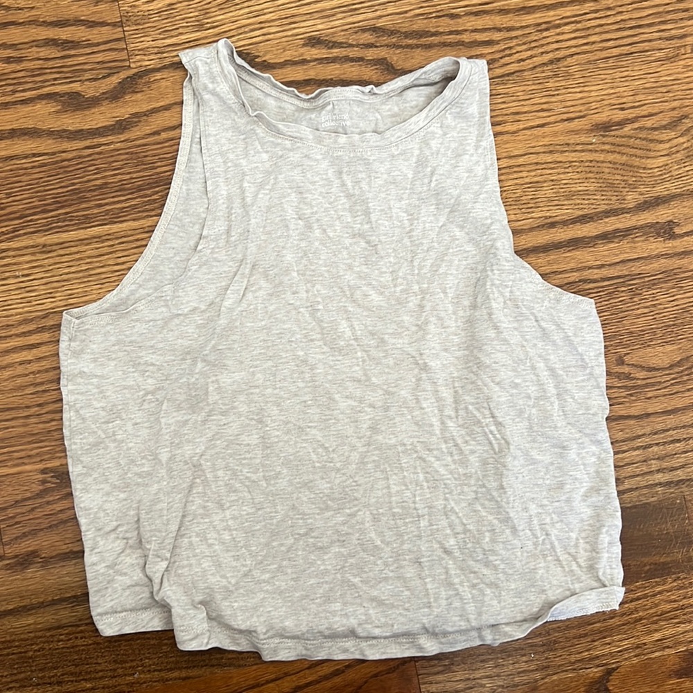 Girlfriend Collective Crop Tank Top